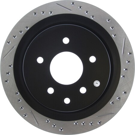 Centric Parts SPORT DRILLED/SLOTTED BRAKE ROTOR 127.42088L